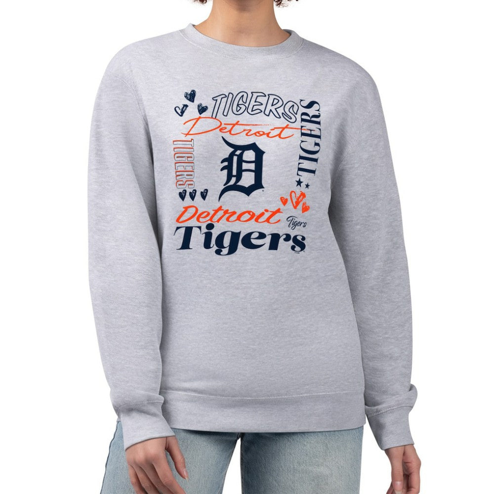 Detroit Tigers G-III 4Her by Carl Banks Women's Collage Team Graphic Fleece Pullover Hoodie Online