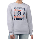 Detroit Tigers G-III 4Her by Carl Banks Women's Collage Team Graphic Fleece Pullover Hoodie Online