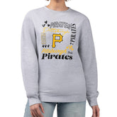Pittsburgh Pirates G-III 4Her by Carl Banks Women's Collage Team Graphic Fleece Pullover Hoodie Sale