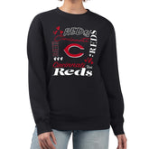 Cincinnati Reds G-III 4Her by Carl Banks Women's Collage Team Graphic Fleece Pullover Hoodie Near Me