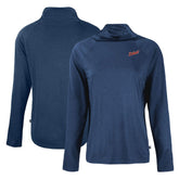 Detroit Tigers Cutter & Buck Women's Cooperstown Collection Coastline Epic Comfort Eco Recycled Funnel Neck Raglan Pullover Top Online