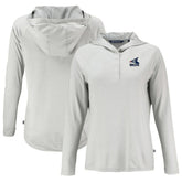 Chicago White Sox Cutter & Buck Women's Cooperstown Collection Coastline Epic Comfort Eco Recycled Hoodie Raglan Long Sleeve T-Shirt Online