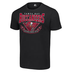Tampa Bay Buccaneers Starter 80s Inspired Team Logo T-Shirt - Black - NFL