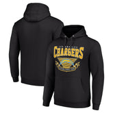 Los Angeles Chargers Starter ‘80s Inspired Pullover Hoodie - Black - NFL