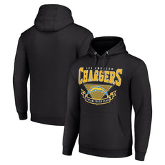 Los Angeles Chargers Starter ‘80s Inspired Pullover Hoodie - Black - NFL