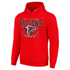Atlanta Falcons Starter ‘80s Inspired Pullover Hoodie - Red - NFL