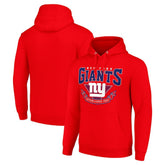 New York Giants Starter ‘80s Inspired Pullover Hoodie - Red - NFL