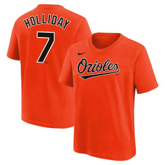 Jackson Holliday Baltimore Orioles Nike Youth Name & Number T-Shirt Near Me