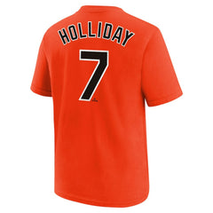 Jackson Holliday Baltimore Orioles Nike Youth Name & Number T-Shirt Near Me