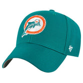 Miami Dolphins '47 MVP Adjustable Hat - Aqua - 47 brand