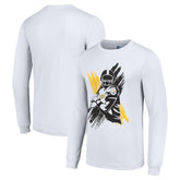 Pittsburgh Steelers Starter Player X Logo Graphic Long Sleeve T-Shirt - White - NFL