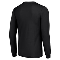 Detroit Lions Starter Player X Logo Graphic Long Sleeve T-Shirt - Black - NFL