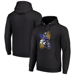 Baltimore Ravens Starter Player X Fleece Pullover Hoodie - Black - NFL
