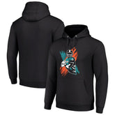 Miami Dolphins Starter Player X Fleece Pullover Hoodie - Black - NFL