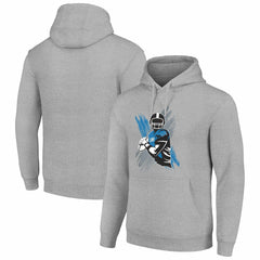 Detroit Lions Starter Player X Fleece Pullover Hoodie - Heather Gray - NFL
