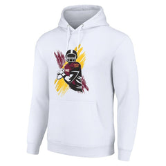 Washington Commanders Starter Player X Fleece Pullover Hoodie - White - NFL