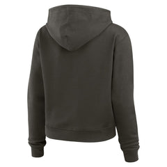 Tampa Bay Buccaneers WEAR by Erin Andrews Women's Waffle Hoodie Pullover Top - Pewter - NFL