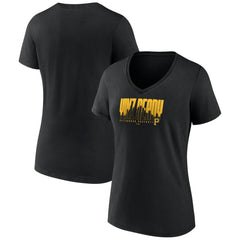 Pittsburgh Pirates Fanatics Women's Yinz Ready V-Neck T-Shirt Sale