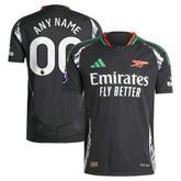 Adidas - Arsenal 2024/25 Away Custom Jersey - Black