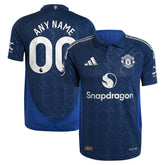 Adidas - Manchester United 2024/25 Away Custom Jersey - Navy