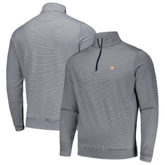 Houston Astros Peter Millar Perth Sugar Stripe Performance Quarter-Zip Top Near Me