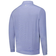 Philadelphia Phillies Peter Millar Perth Sugar Stripe Performance Quarter-Zip Top Discount