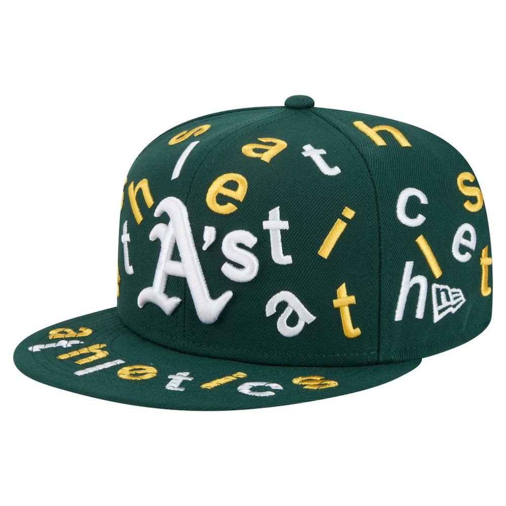 Oakland Athletics New Era Team Confetti 59FIFTY Fitted Hat Sale