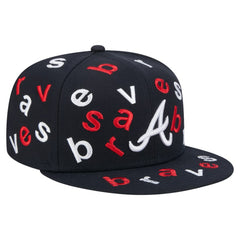 Atlanta Braves New Era Team Confetti 59FIFTY Fitted Hat Sale
