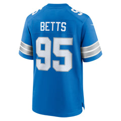 Mathieu Betts Detroit Lions Game Jersey - Blue - Nike