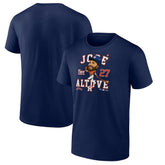 Jose Altuve Houston Astros Fanatics Hometown Caricature T-Shirt for sale