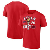 Nolan Arenado St. Louis Cardinals Fanatics Hometown Caricature T-Shirt Outlet