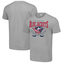 Columbus Blue Jackets Starter Team Logo Graphic T-Shirt - Heather Gray | NHL near me
