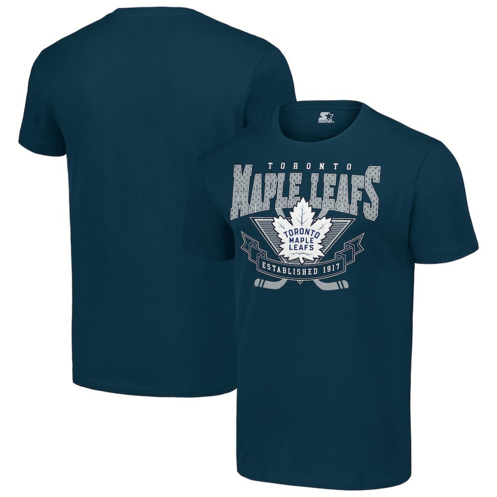 Toronto Maple Leafs Starter Team Logo Graphic T-Shirt - Navy | NHL discount