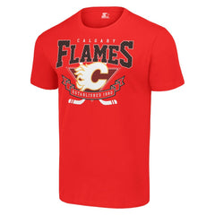 Calgary Flames Starter Team Logo Graphic T-Shirt - Red | NHL Clearance