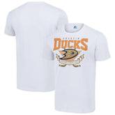 Anaheim Ducks Starter Team Logo Graphic T-Shirt - White | NHL Lifestyle