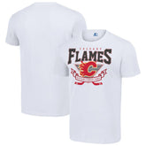 Calgary Flames Starter Team Logo Graphic T-Shirt - White | NHL on sale
