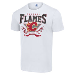Calgary Flames Starter Team Logo Graphic T-Shirt - White | NHL on sale