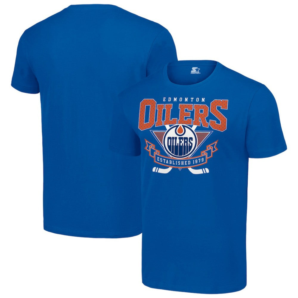 Edmonton Oilers Starter Team Logo Graphic T-Shirt - Royal | NHL sale