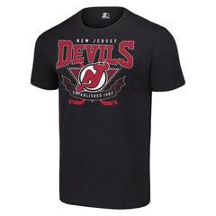 New Jersey Devils Starter Team Logo Graphic T-Shirt - Black | NHL near me