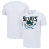 San Jose Sharks Starter Team Logo Graphic T-Shirt - White | NHL sale
