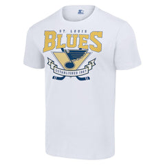 St. Louis Blues Starter Team Logo Graphic T-Shirt - White | NHL discount