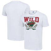 Minnesota Wild Starter Team Logo Graphic T-Shirt - White | NHL online