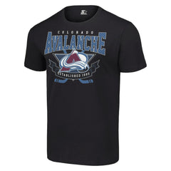 Colorado Avalanche Starter Team Logo Graphic T-Shirt - Black | NHL Clearance
