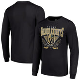 Vegas Golden Knights Starter Team Logo Graphic Long Sleeve T-Shirt - Black | NHL on sale