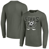 Dallas Stars Starter Team Logo Graphic Long Sleeve T-Shirt - Olive | NHL discount