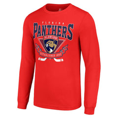 Florida Panthers Starter Team Logo Graphic Long Sleeve T-Shirt - Red | NHL near me