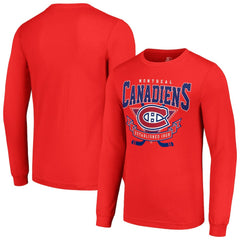 Montreal Canadiens Starter Team Logo Graphic Long Sleeve T-Shirt - Red | NHL on sale