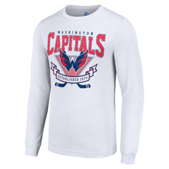 Washington Capitals Starter Team Logo Graphic Long Sleeve T-Shirt - White | NHL near me