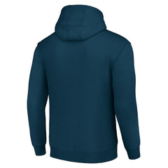 Columbus Blue Jackets Starter Team Logo Graphic Fleece Tri-Blend Pullover Hoodie - Navy | NHL online