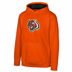 Cincinnati Bengals Youth Prime Pullover Hoodie - Orange - NFL